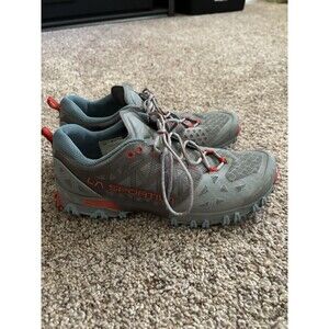 LA Sportiva Bushido II Trail Running Shoes Womens Size 9.5 Blue Gray 2091-C
